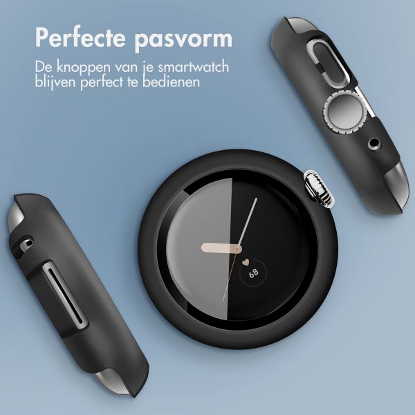 imoshion Full Cover Hardcase Google Pixel Watch 3 / 4 (45 mm) - Zwart