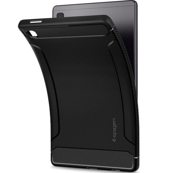 Spigen Rugged Armor Backcover Samsung Galaxy Tab A7 Lite - Zwart