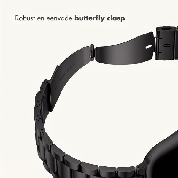 imoshion Steel strap Apple Watch | 44/45/46/49 mm - Black