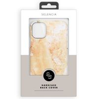 Selencia Maya Fashion Backcover iPhone 11 - Marble Sand