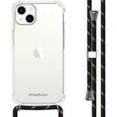 imoshion Backcover met koord Apple iPhone 14 Plus - Zwart / Goud