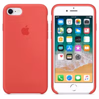 Apple Silicone Backcover Apple iPhone SE (2022 / 2020) / 8 / 7 - Red Raspberry