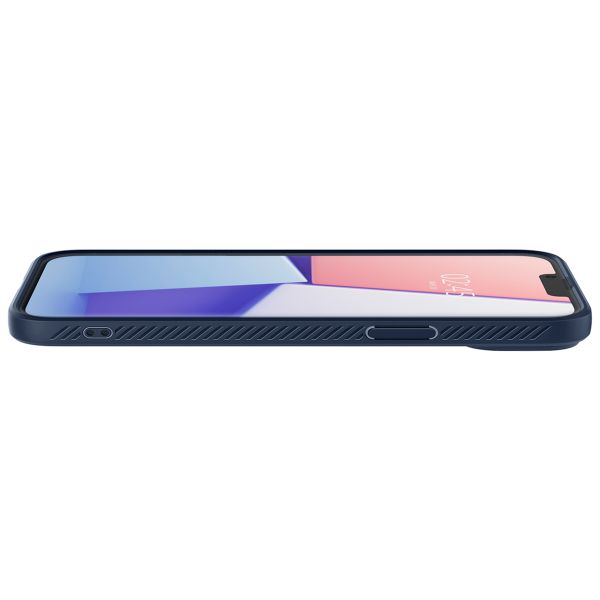 Spigen Liquid Air Backcover iPhone 14 - Donkerblauw