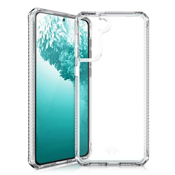 Itskins Hybrid Clear Backcover Samsung Galaxy S21 Plus - Transparant