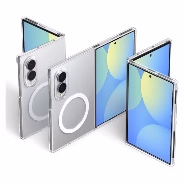 Spigen AirSkin Back Cover MagSafe Samsung Galaxy Z Fold 8 - Clear / White