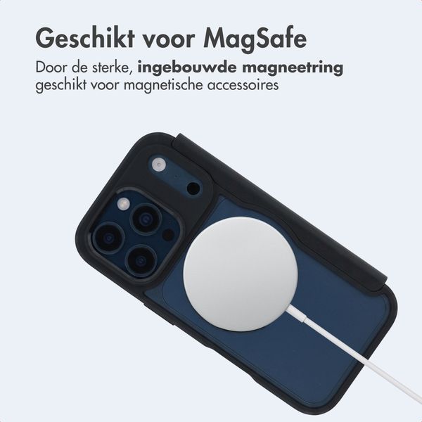 imoshion Transparante Bookcase met MagSafe Apple iPhone 17 Pro - Zwart