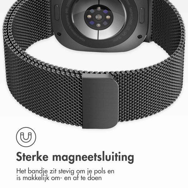 imoshion Milanees magnetisch bandje Samsung Galaxy Watch Ultra (2024/2025) - Zwart