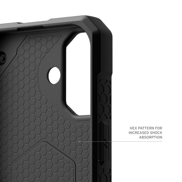 UAG Monarch Pro Backcover iPhone 16 - Kevlar Black