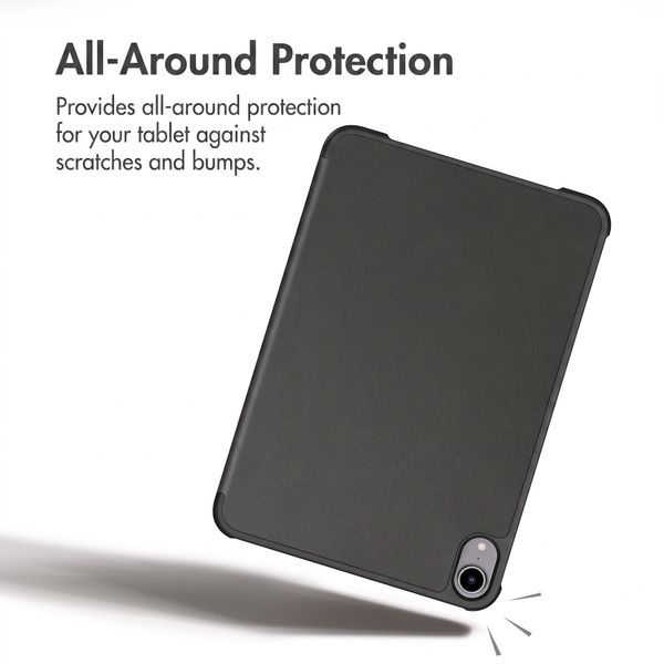 imoshion Trifold Book Case Apple iPad Mini 7 (2024) / iPad Mini 6 (2021) - Black