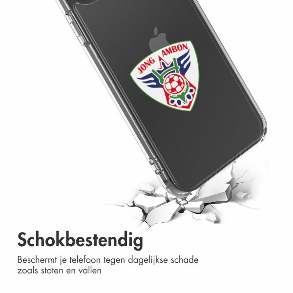 Clear Backcover Apple iPhone 12 (Pro) - S.V. Jong Ambon