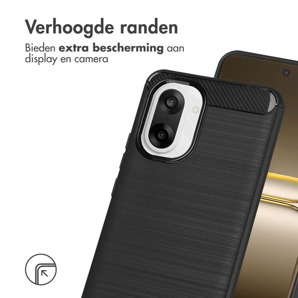 imoshion Brushed Backcover OnePlus Nord CE5 - Zwart