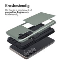 imoshion Backcover met pasjeshouder Samsung Galaxy S25 FE - Groen