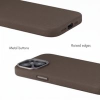Accezz Mesh Back Cover with MagSafe Apple iPhone 15 - Brown