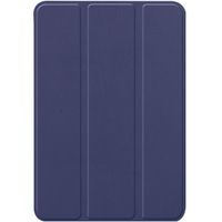 imoshion Trifold Bookcase Apple iPad Mini 7 (2024) / iPad Mini 6 (2021) - Donkerblauw