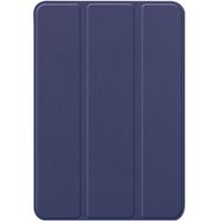 imoshion Trifold Bookcase iPad Mini 7 (2024) / iPad Mini 6 (2021) - Donkerblauw