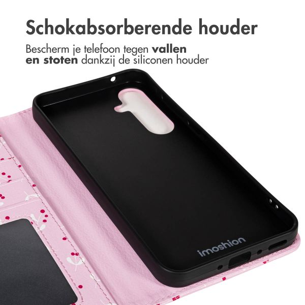 imoshion Design Bookcase Samsung Galaxy A55 - Blush Berries