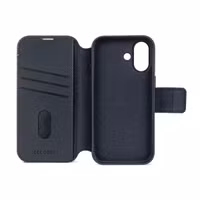 Decoded 2 in 1 Leather Detachable Wallet MagSafe Apple iPhone 17 - Navy Shadow