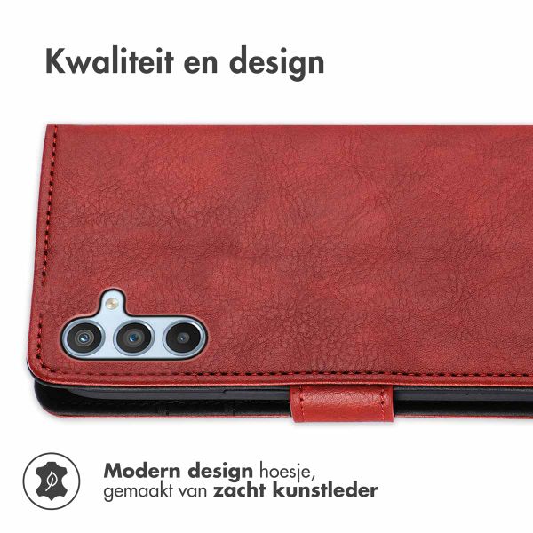 imoshion Luxe Bookcase Samsung Galaxy A54 (5G) - Rood