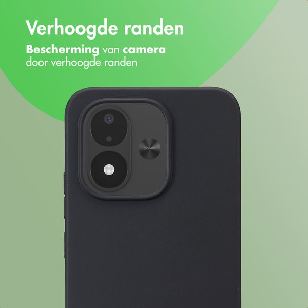 imoshion Color Backcover Xiaomi Redmi Note 17 (5G) - Zwart