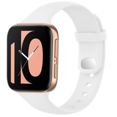 imoshion Siliconen Sport bandje Oppo Watch 46 mm - Wit