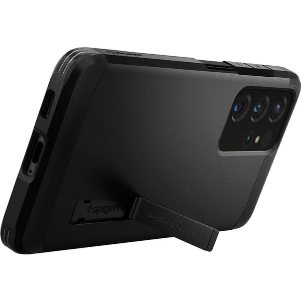 Spigen Tough Armor Backcover Samsung Galaxy S21 Ultra - Zwart