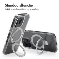 Accezz Ring Stand Backcover met MagSafe Apple iPhone 16 Pro - Transparant