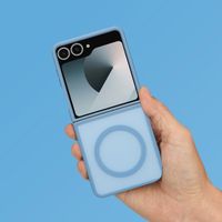 imoshion Color Guard Backcover met MagSafe Samsung Galaxy Z Flip 7 - Lichtblauw