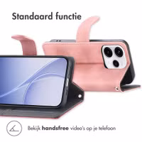 imoshion Bookcase met koord Oppo Reno15 (5G) - Roze