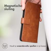 imoshion Luxe Bookcase Google Pixel 10 Pro XL - Bruin