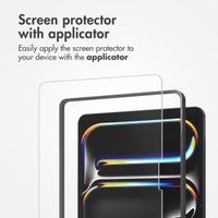 Accezz Glass Screen Protector + Applicator Apple iPad Pro 13 (2025) M5 / (2024) M4