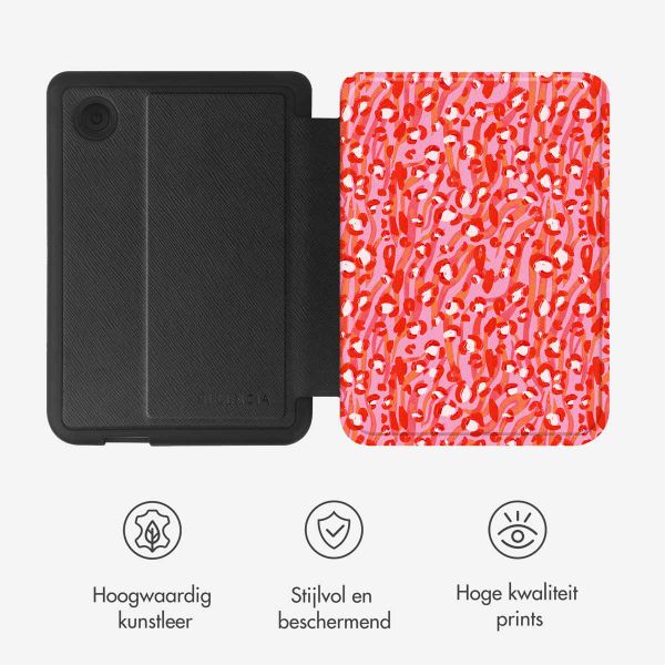 Selencia Vivid Bookcase Kobo Clara Colour / Clara BW - Wild Spots Lipstick