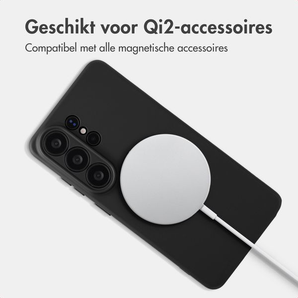 Accezz Grip Backcover met MagSafe Samsung Galaxy S26 Ultra - Zwart