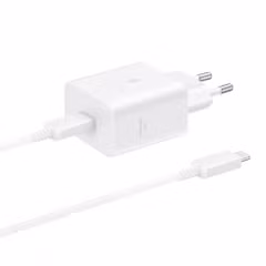 Samsung Originele Power Adapter met USB-C kabel - Oplader - USB-C aansluiting - Fast Charge - 45 Watt - 1,8 meter – Wit