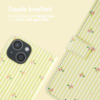 imoshion Design Bookcase Apple iPhone 14 - Garden Stripes