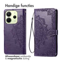 imoshion Mandala Bookcase Xiaomi Redmi Note 14 (4G) - Paars