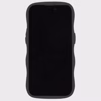 Holdit Wavy Case Apple iPhone 15 Pro - Black / Transparent