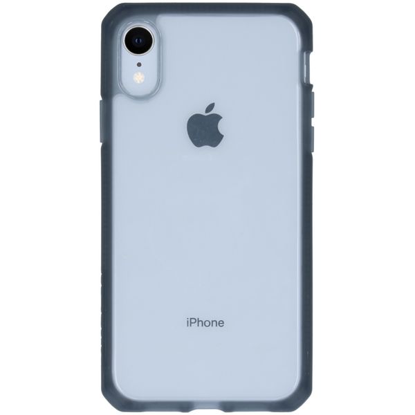 Itskins Hybrid MKII Backcover iPhone Xr - Zwart / Transparant