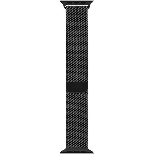 Apple Milanese Loop Band Apple Watch Series 1-9 / SE - 38/40/41 mm / Series 10 - 42 mm - Space Black