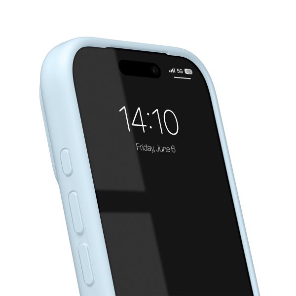 iDeal of Sweden Silicone Case met MagSafe Apple iPhone 17 Pro Max - Light Blue
