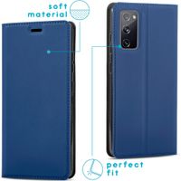 imoshion Slim Folio Bookcase Samsung Galaxy S20 FE - Donkerblauw