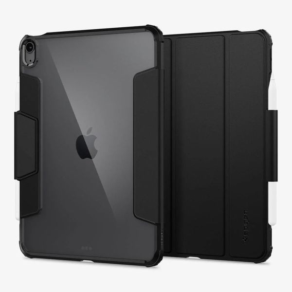 Spigen Ultra Hybrid Pro Bookcase iPad Air 11 inch (2024) M2 / Air 5 (2022) / Air 4 (2020) - Black