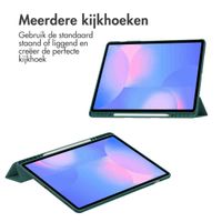 imoshion Trifold Hardcase Bookcase Samsung Galaxy Tab S10 FE Plus - Groen