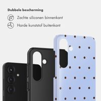 Selencia Vivid Backcover Samsung Galaxy S25 FE - Happy Dots Digital Sky
