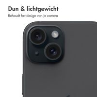 imoshion 2 Pack Camera lens protector Apple iPhone 15 / 15 Plus - Black