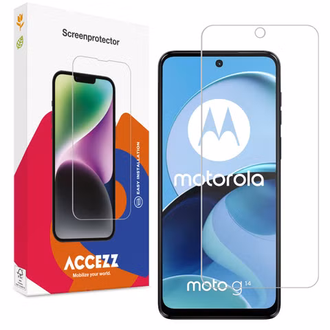 Accezz Gehard Glas Screenprotector Motorola Moto G14