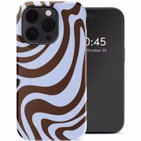 Selencia Vivid Backcover Apple iPhone 14 Pro - Dream Swirl Chocolate