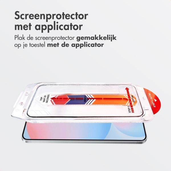 Accezz Gehard Glas Screenprotector + Applicator Samsung Galaxy S24 FE