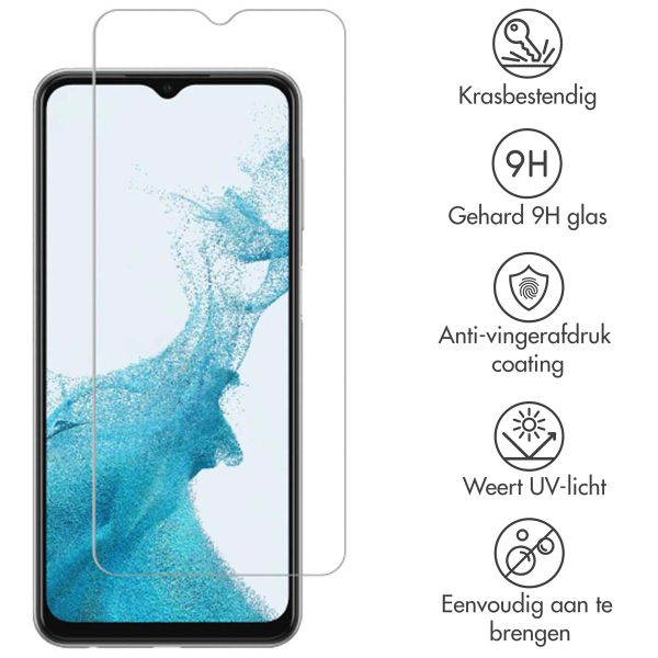 Accezz Gehard Glas Screenprotector Samsung Galaxy A23 (5G)