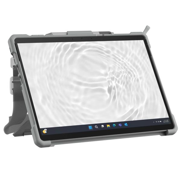 UAG Plasma Healthcare backcover met strap en schouderband Microsoft Surface Pro 9 / Pro 10 - Wit / Grijs