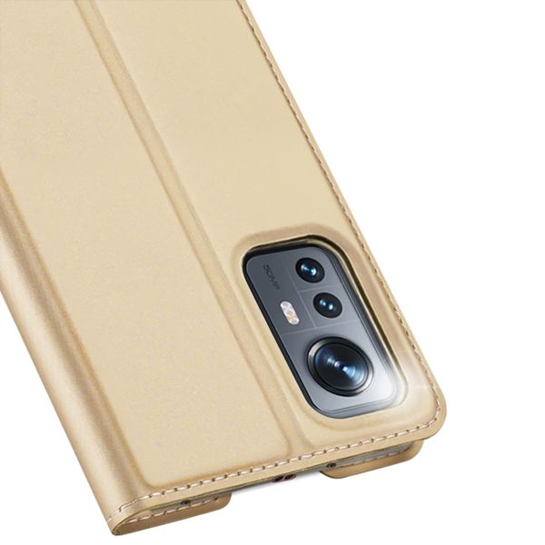 Dux Ducis Slim Softcase Bookcase Xiaomi 12 Lite - Goud